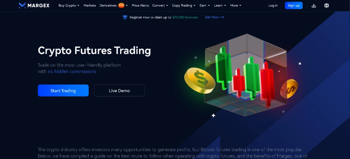 Margex – Beginner-Friendly Bonus System